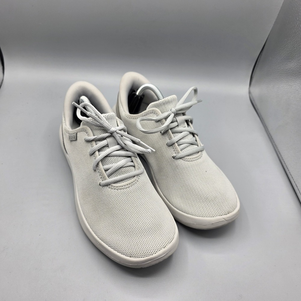 Kizik Madrid Sneakers Womens 9 Gray Eco Knit Hands Free Walking Casual Shoes